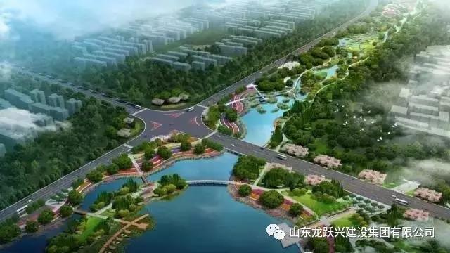 山东桓台县大寨沟东段绿化工程方案设计